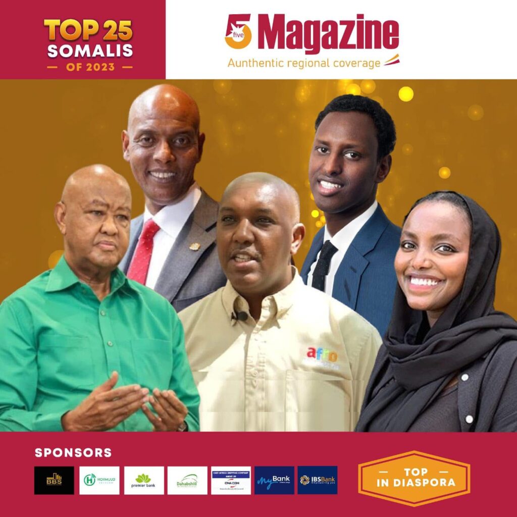 Abshir Ferro listed as one of top 25 Somalis.