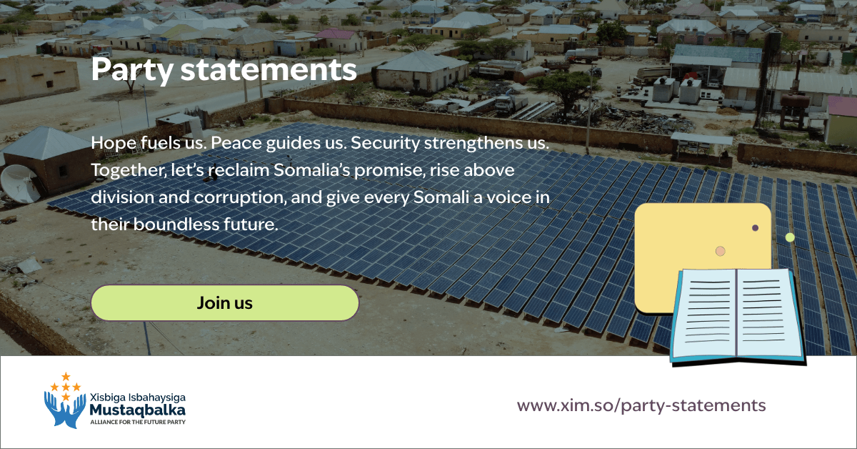 Party statements - XIM