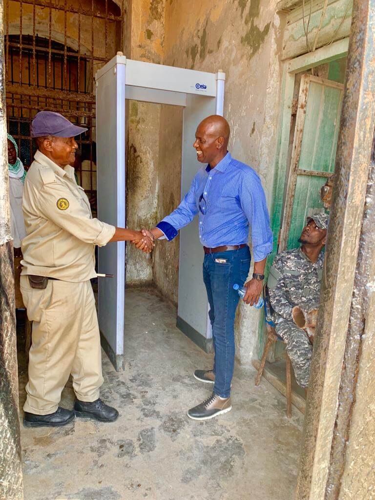 Abshir Ferro thanks security officials for their diligent work
